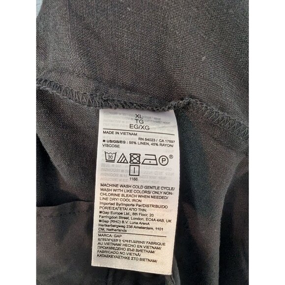NWT‎ Gap 365 High Rise Linen-Blend Shorts - XL - Picture 10 of 13